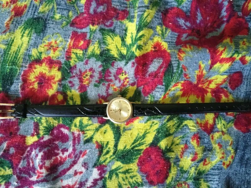 Vintage Gold Tone titan Ladies Watch