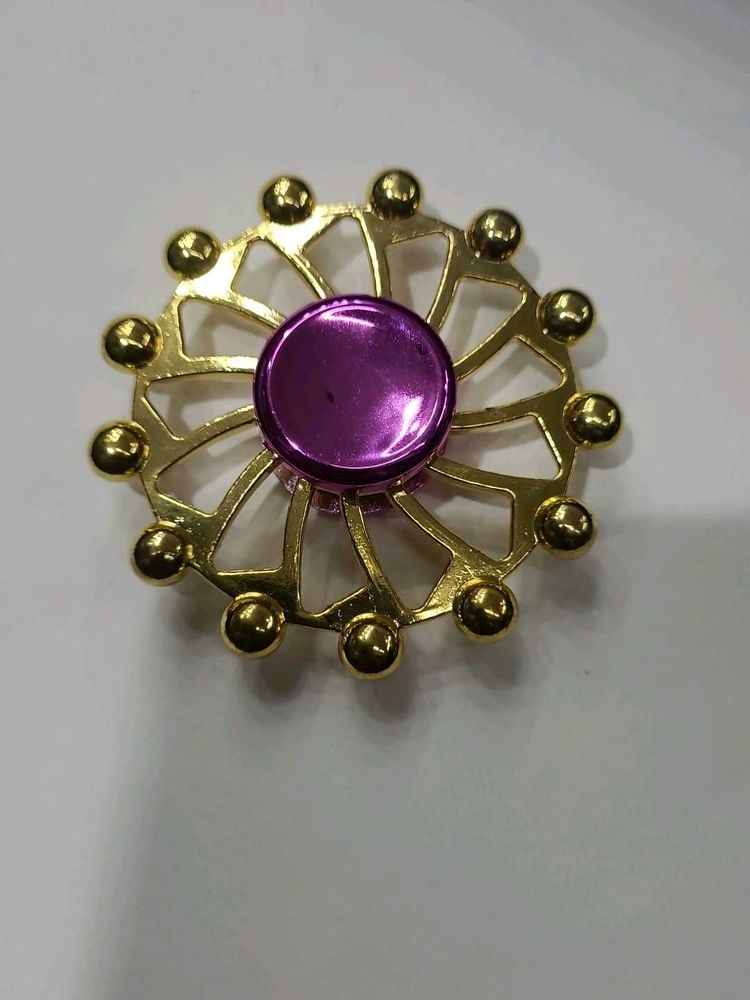 Fidget Spinner - Gold and Purple