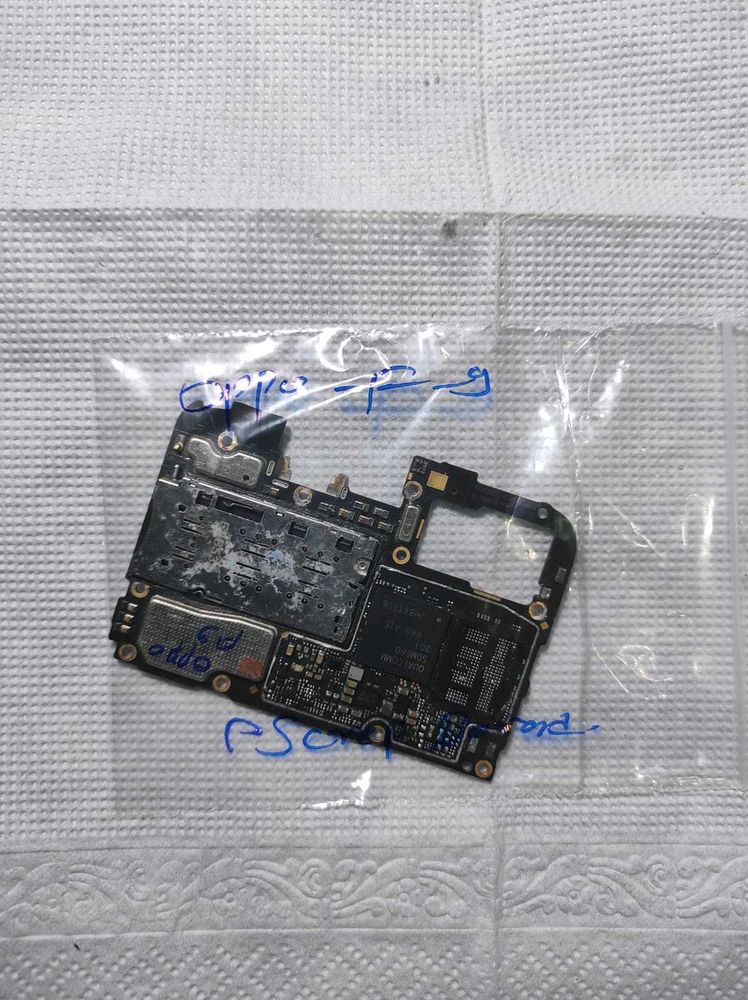 oppo f9 Scrap board Storage  ic missing