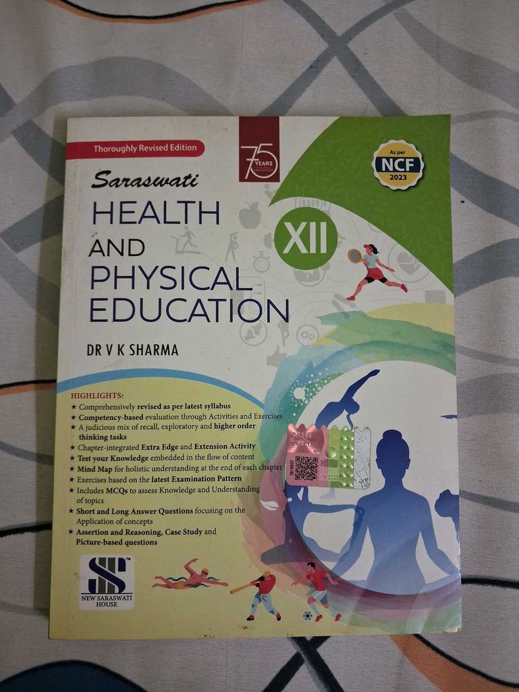 Health and Physical Education Class 12 Book