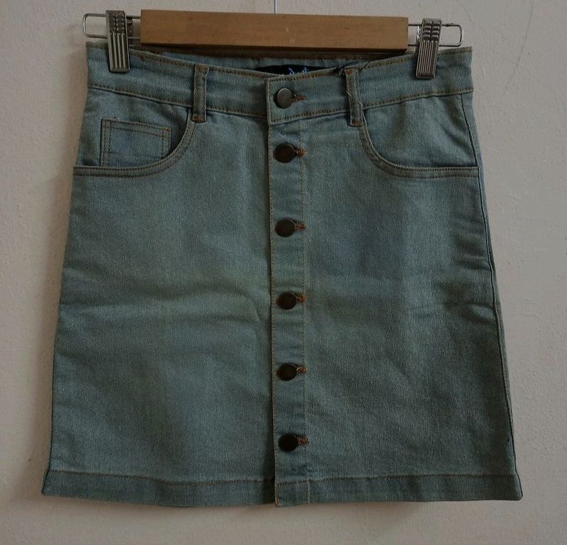 Denim Skirt