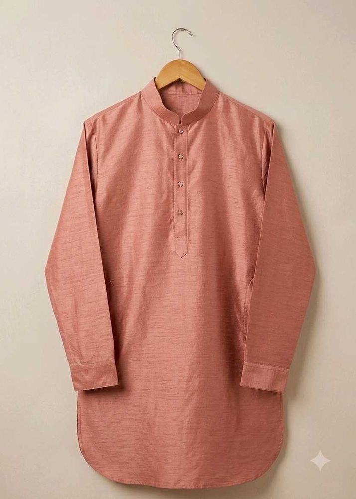 Elegant Peach Kurta