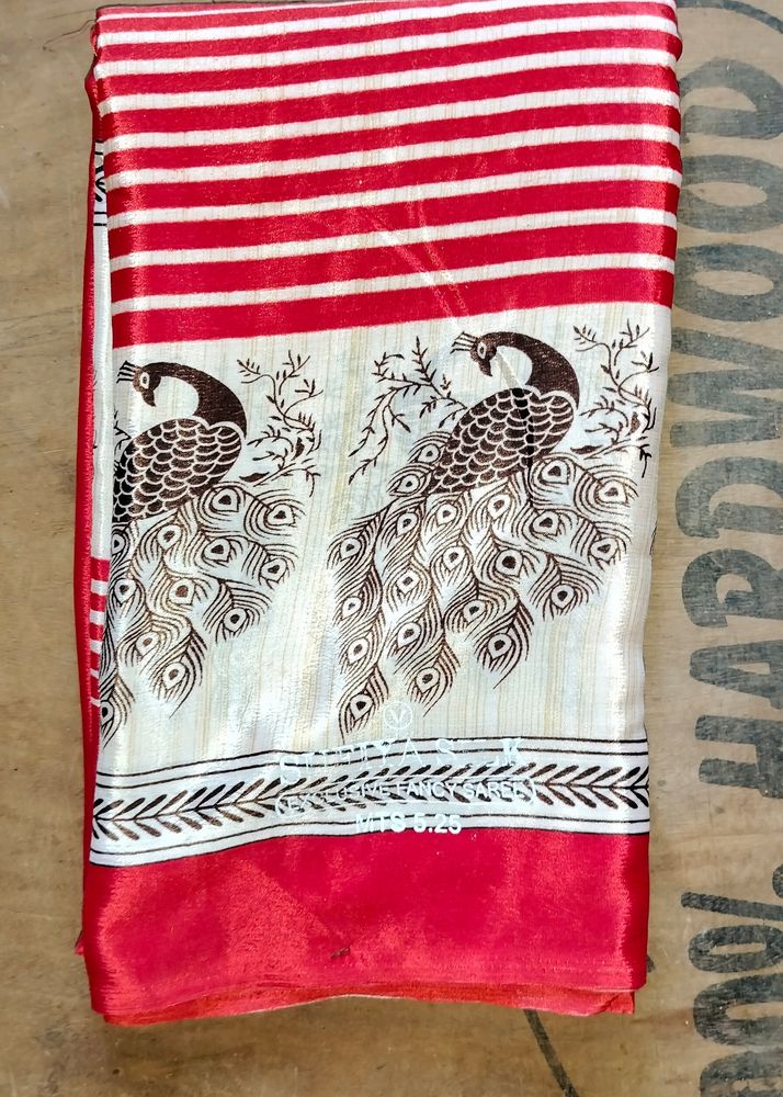 New Crepe Saree
