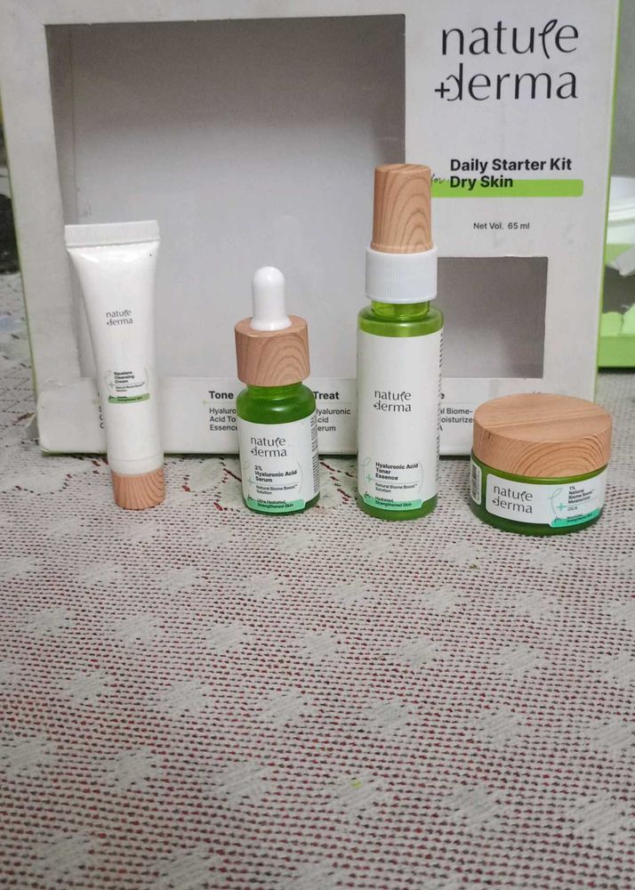 Nature Derma Dry Skin Starter Kit