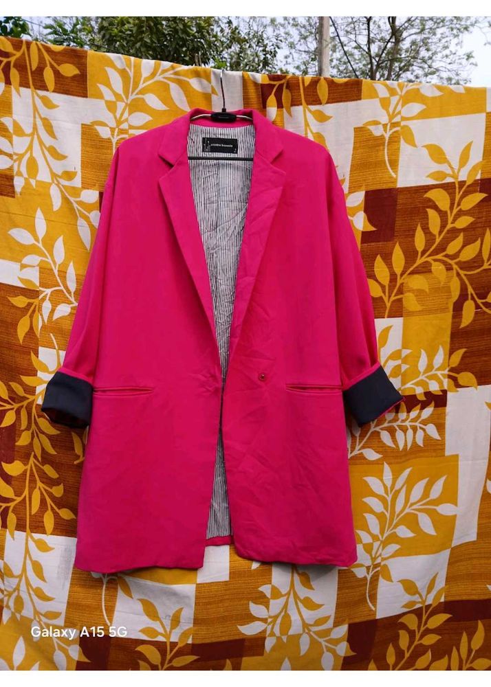 Pink Oversized Blazer 🎀