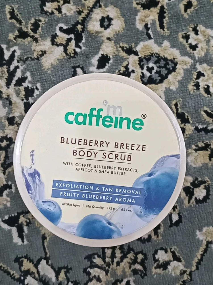 Caffeine Blueberry Body Scrub