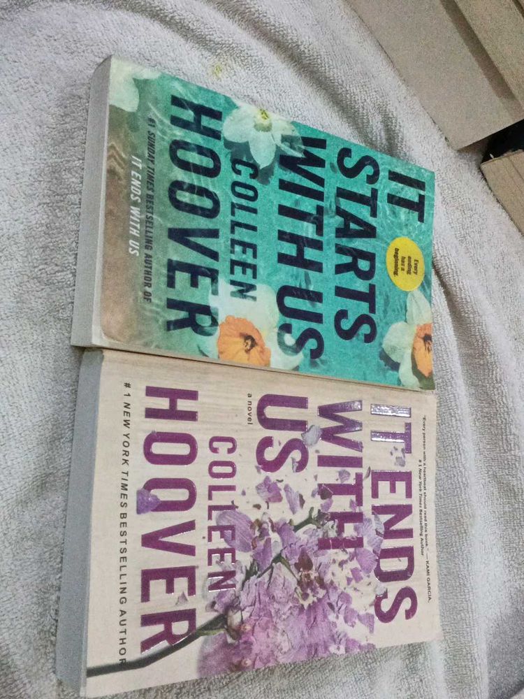 Colleen Hoover "It Ends With Us" &amp; "It Starts Wit