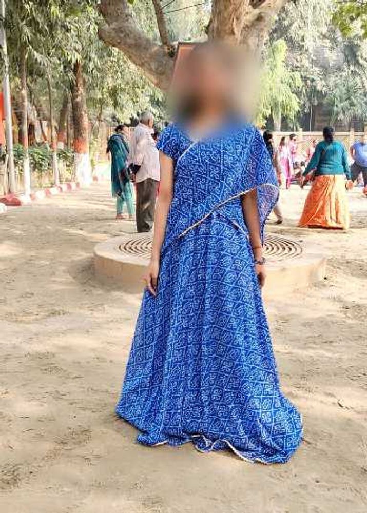 Beautiful Blue Ethnic Saree