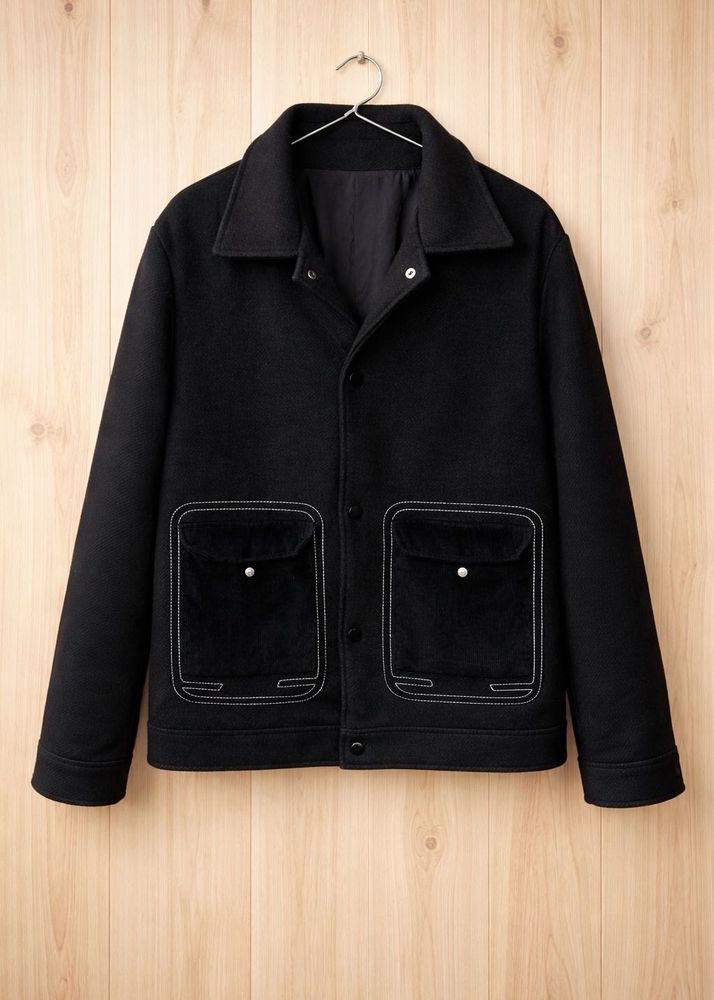 Stylish Black  Korean  Jacket