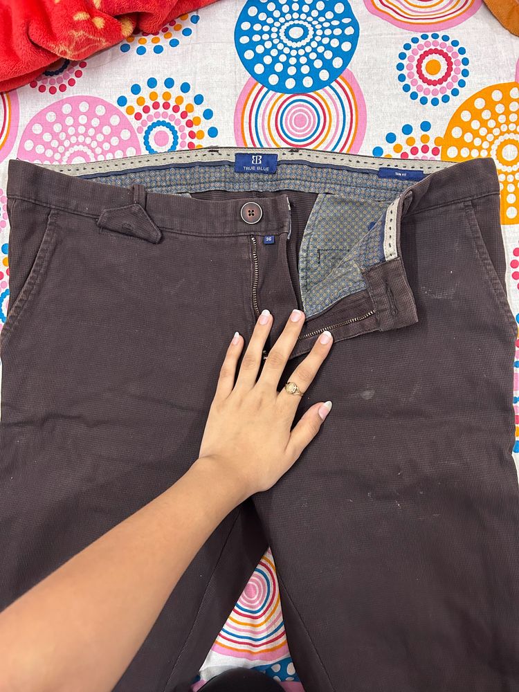True Blue Brown Jeans