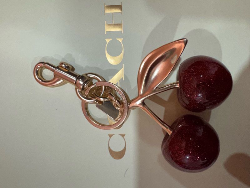 Coach Cherry charm