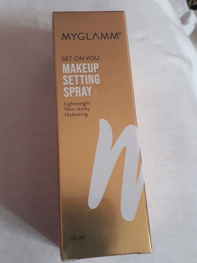 Myglamm SET ON YOU MAKEUP SETTING SPRAY Long Lasti