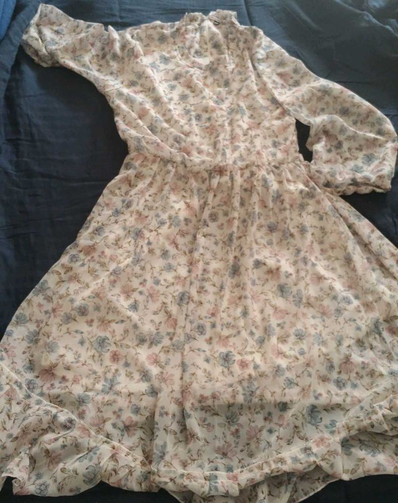 Chic Floral Print Maxi Dress