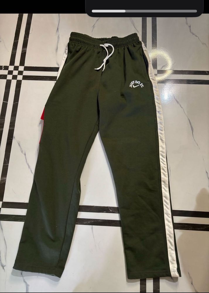 Nike Green Track Pants