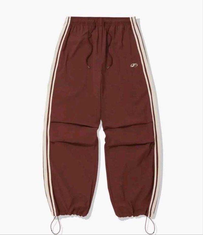 Men's Brown Cargo Track Pants