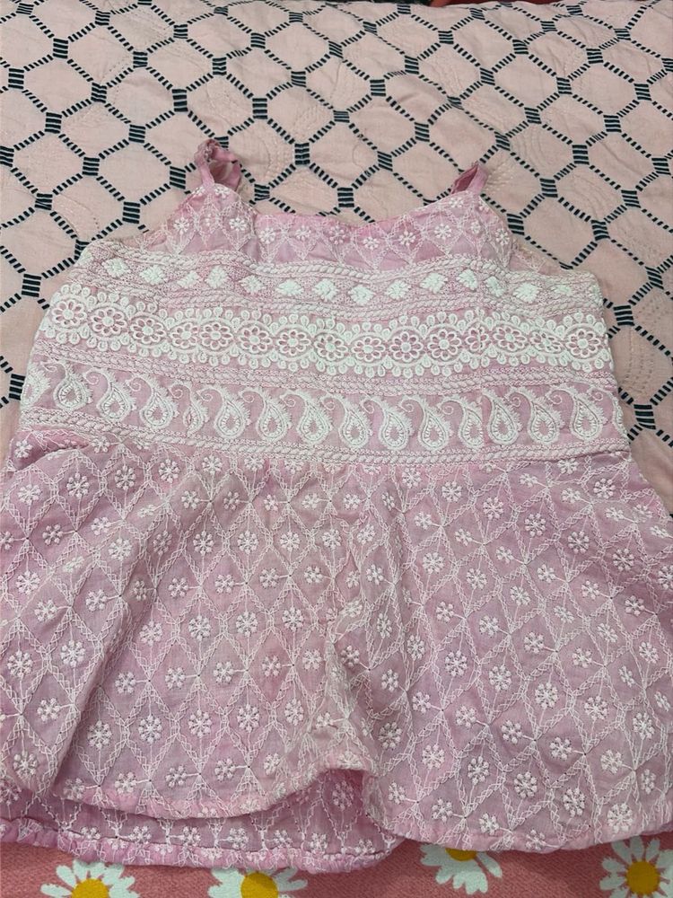 Embroidered Chikankari Blouse
