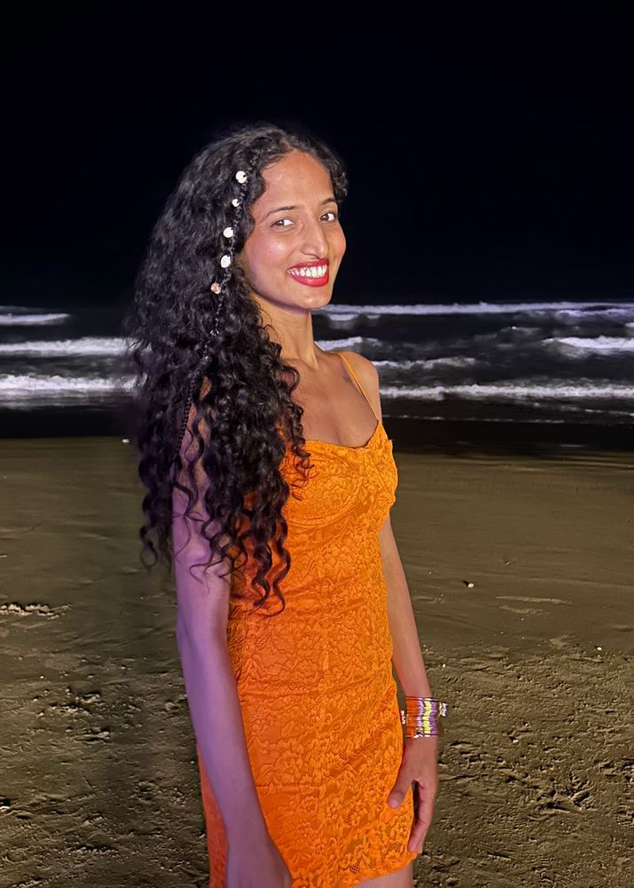 Vibrant Orange Lace Mini Dress