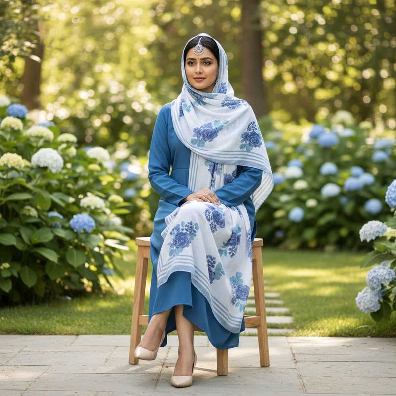 Floral Scarf