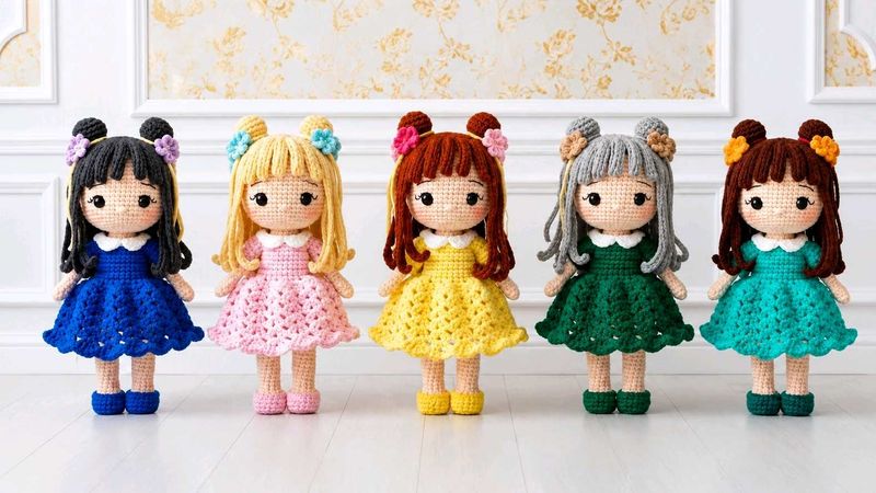 Handmade Crochet doll🧸