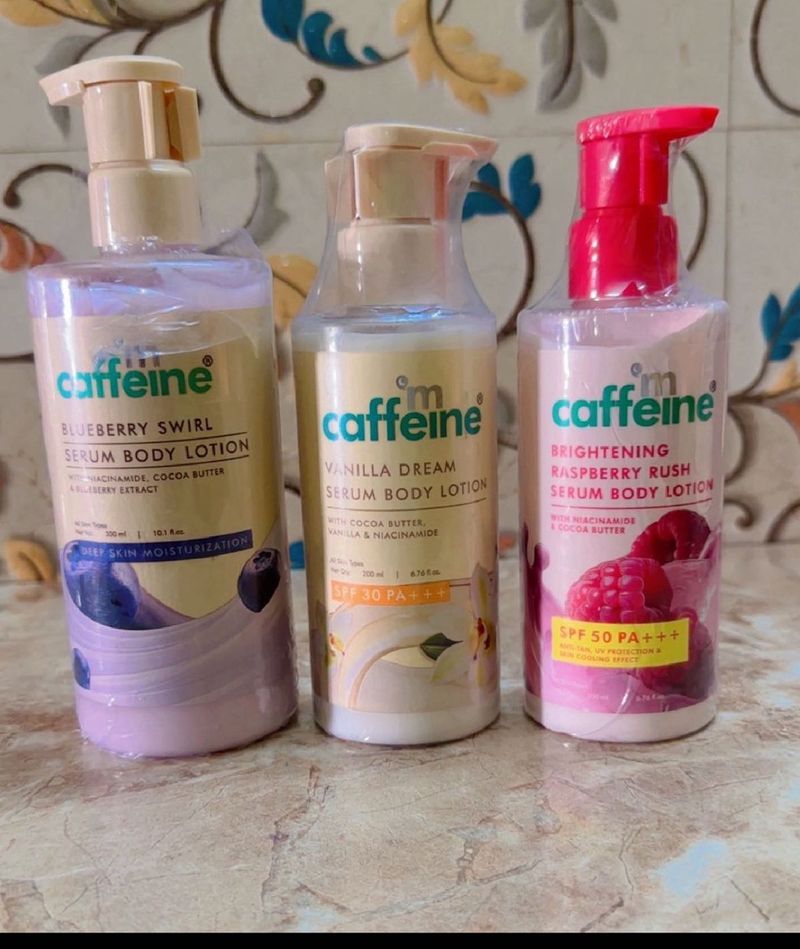 mCaffeine Body Lotion Set