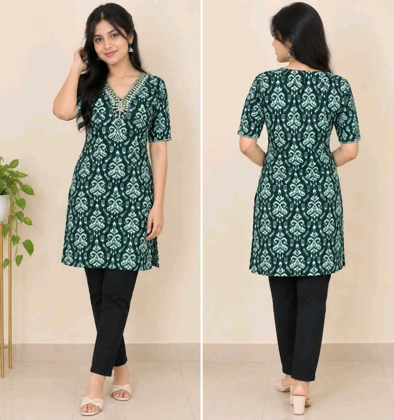 Black Kurti &amp; Pant...