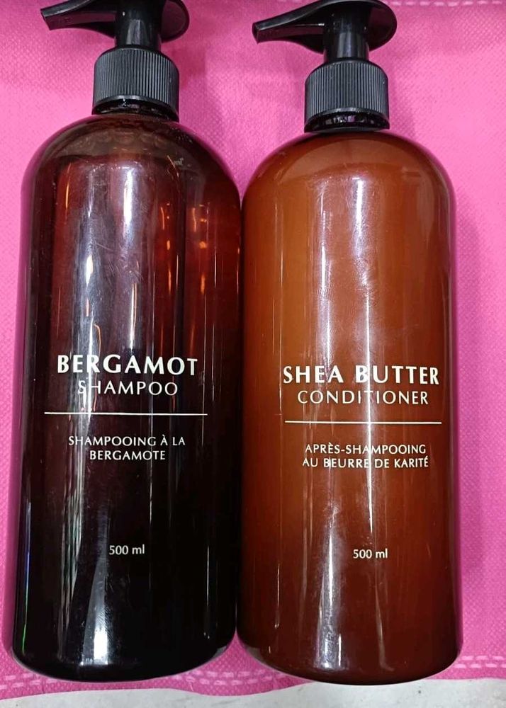 Bergamot Shampoo &amp; Shea Butter Conditioner Combo |