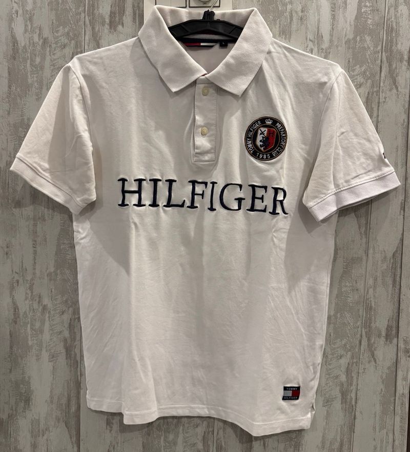 Tommy Hilfiger White Polo Shirt