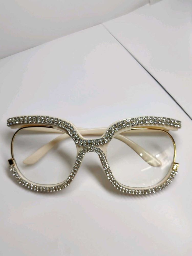 Glamorous Rhinestone Eyeglasses