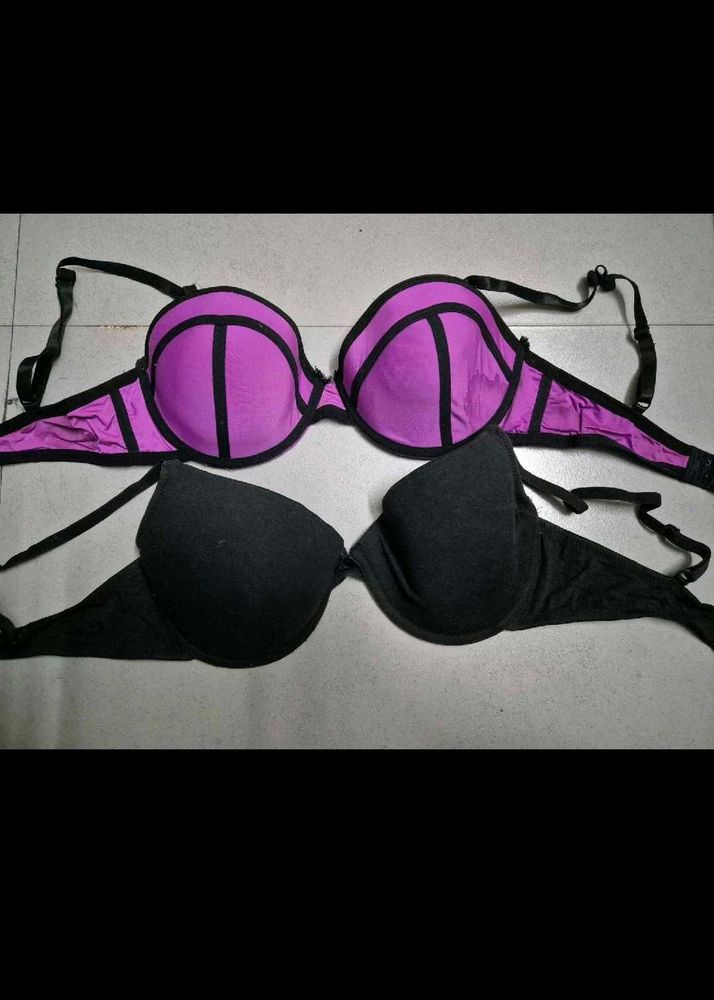 Pink bra