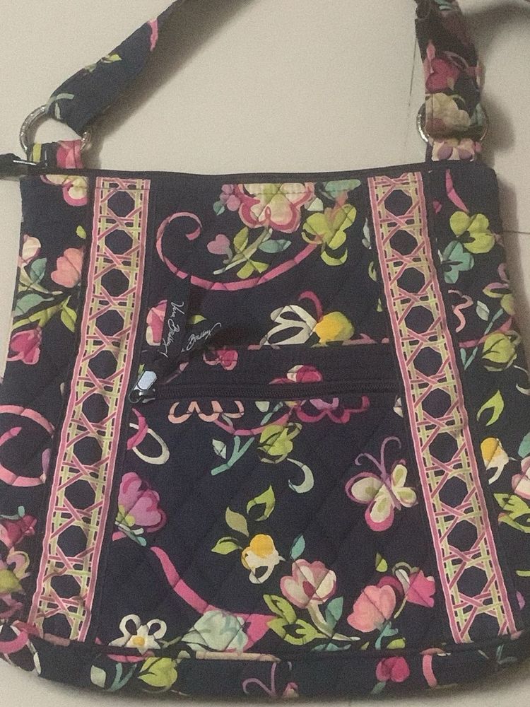 Vera Bradley Quilted Floral Shoulder Bag