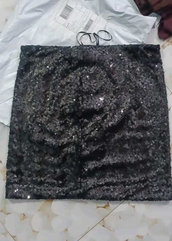 Sparkling Sequin Mini Skirt