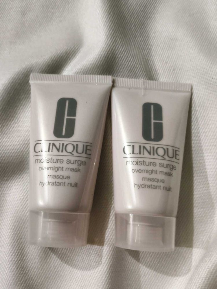 Clinique Moisture Surge Overnight Mask combo