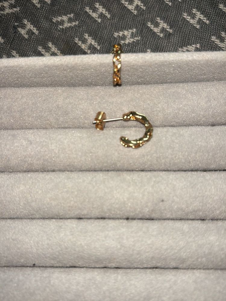 Chic Gold Hoop Earrings