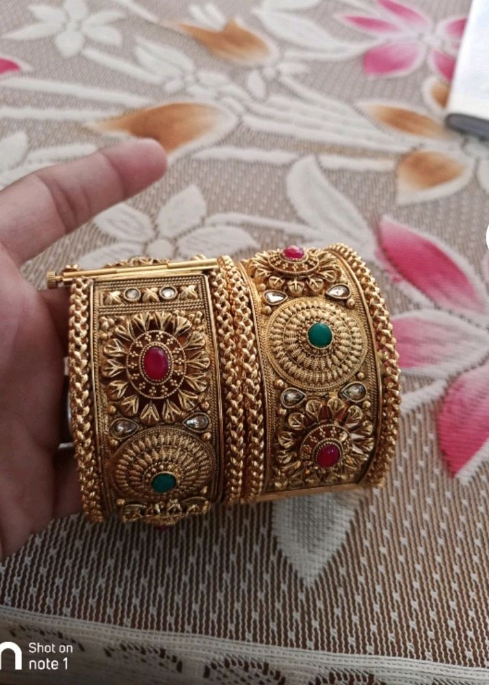 Gold-plated Bracelet Kada