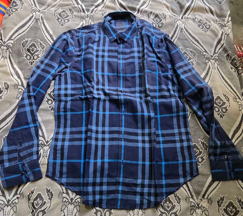 Blackberrys Blue Plaid Button-Down