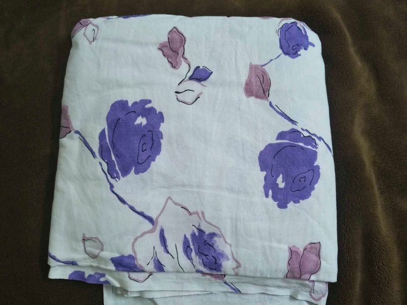 Floral Print Bedsheet/fix price
