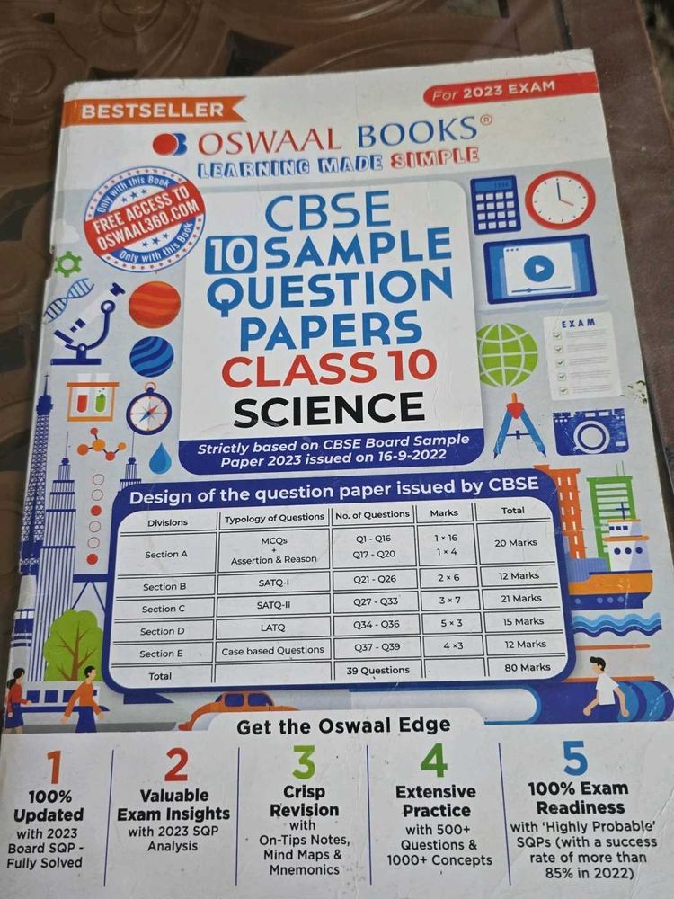 Oswaal Books Class 10 Science Sample Papers