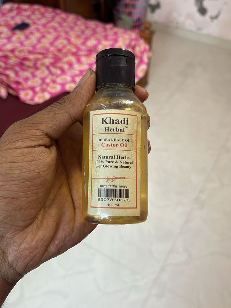 Khadi Herbal Castor Oil