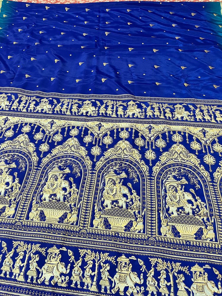 Handloom Silk Saree Brand New Naver Used