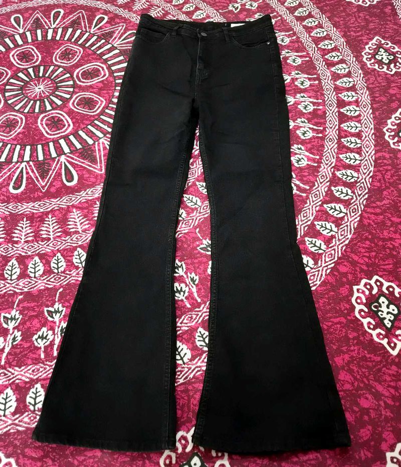 Zudio Black bootcut Jeans