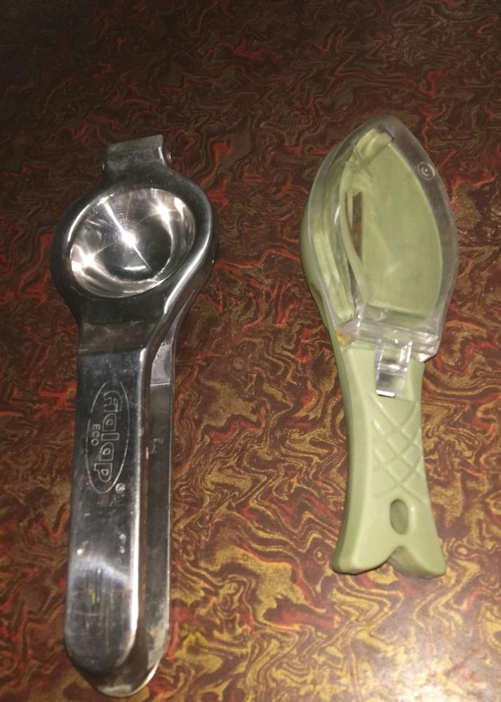 Manual Steel Juicer, Fish Scalp Remover