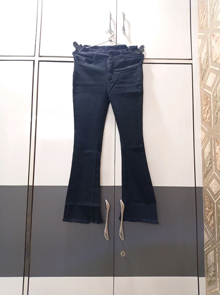 8. New Black Bell Bottom For Women (28)