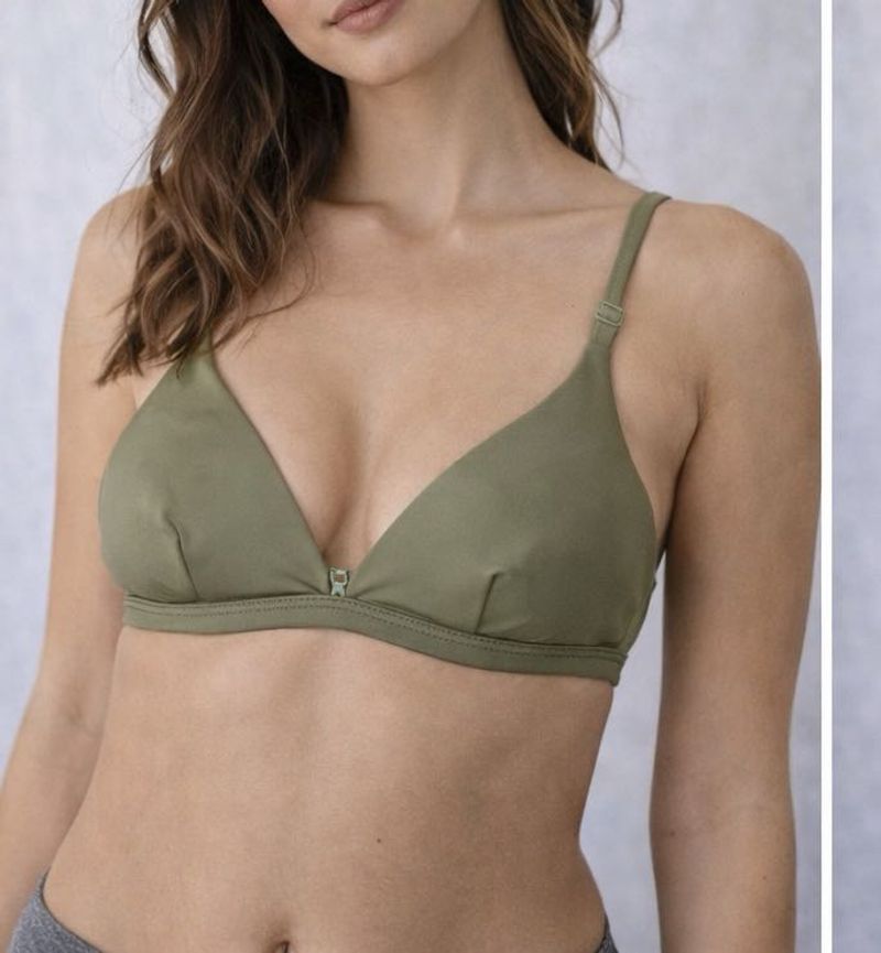 Green Bikini Top