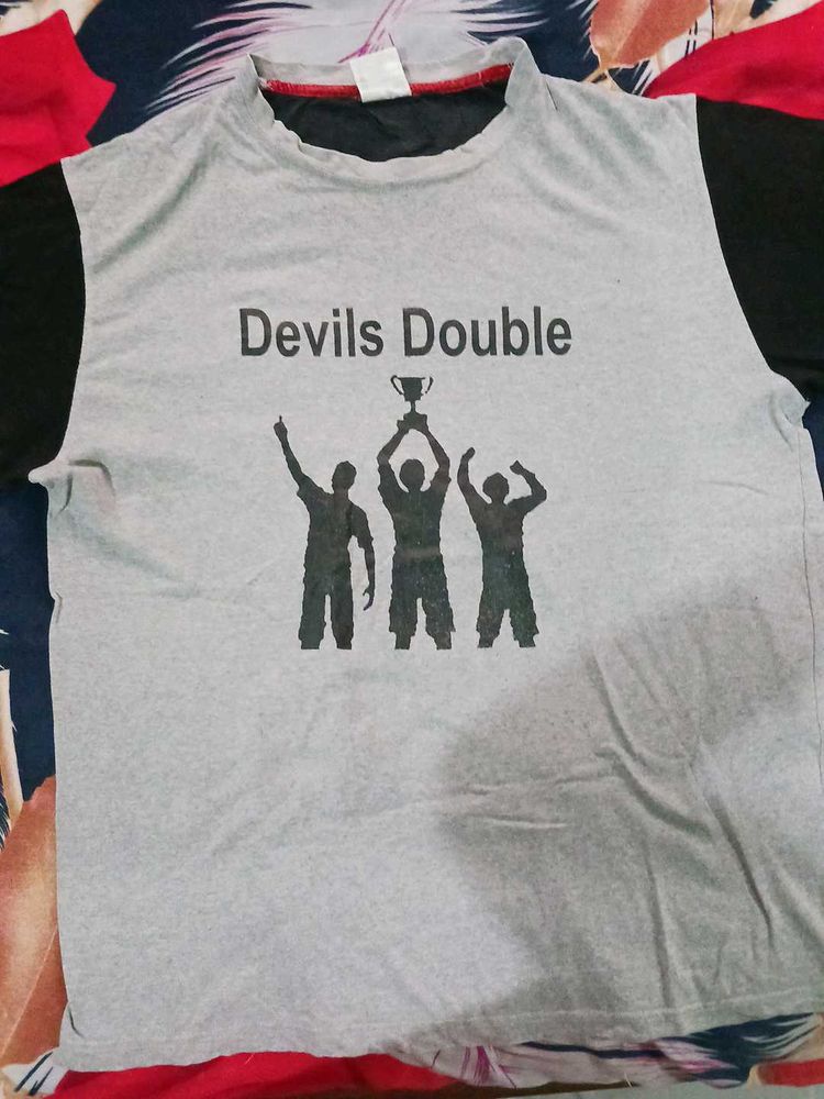 Devils Double printed t- shirt