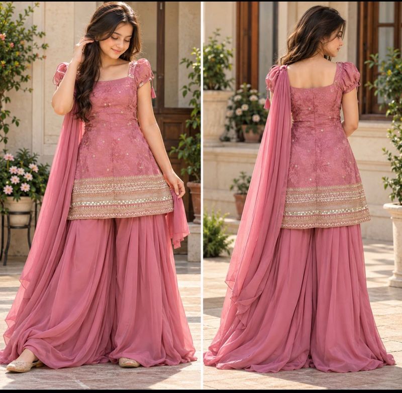Elegant Pink Kurta Set