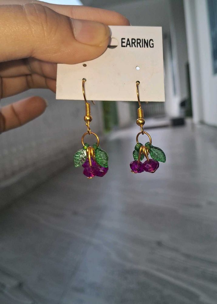 Cute Cherry Earrings