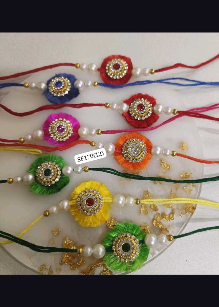 Set Of 12 Rakhi