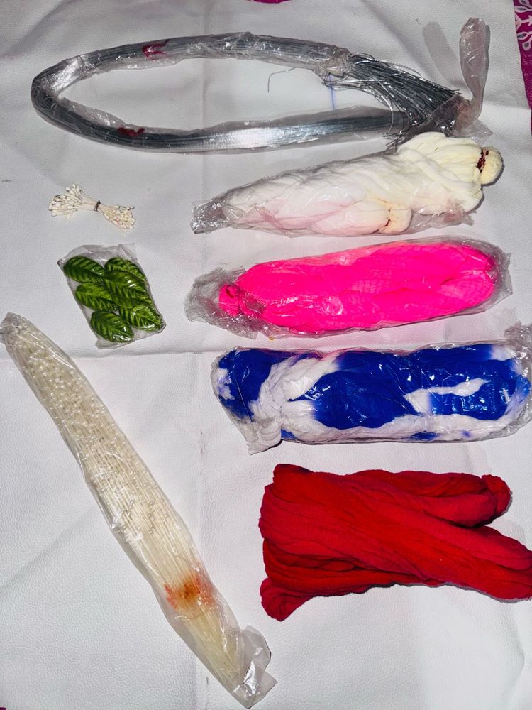 Ethnic Craft Supplies For Flower Making