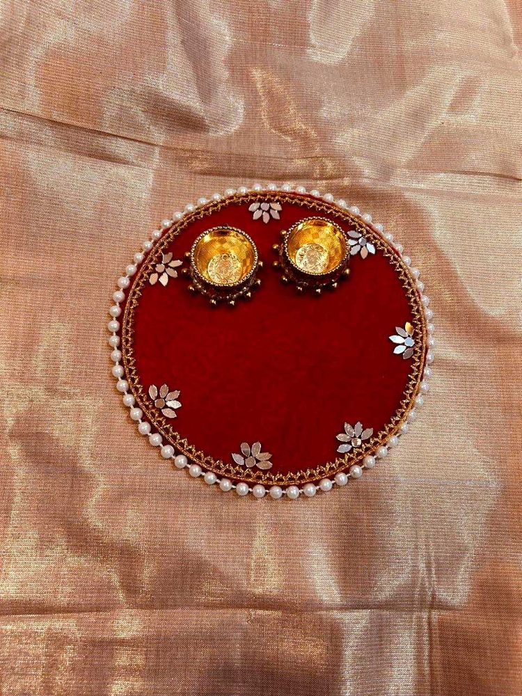 Decorative Pooja Thali