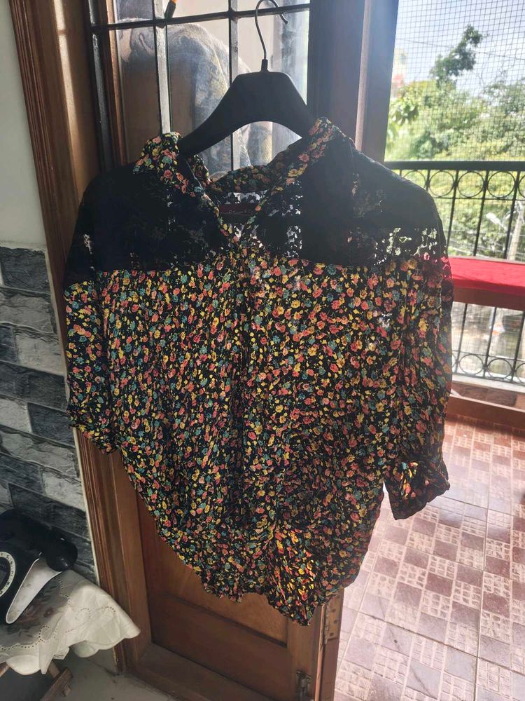 floral shirt